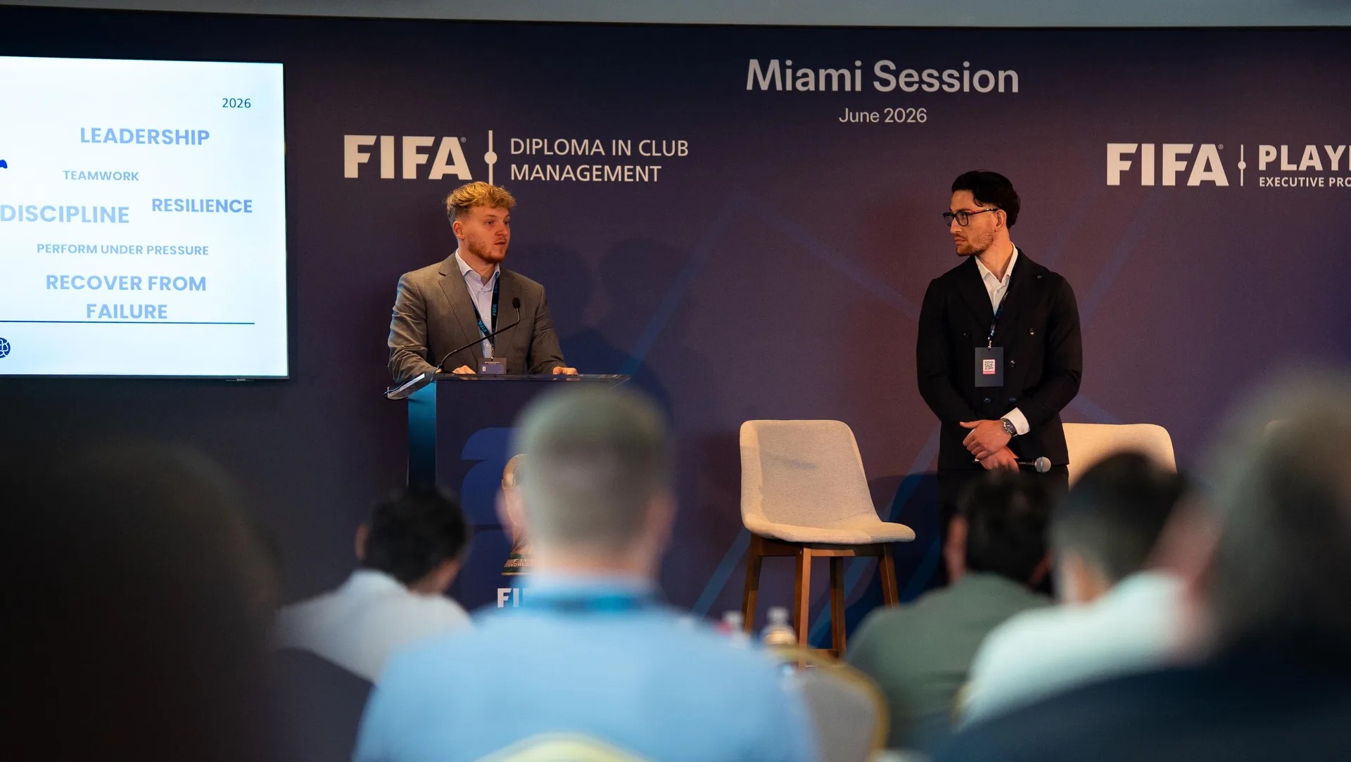 Knit alla FIFA Diploma in Club Management, Miami Session
